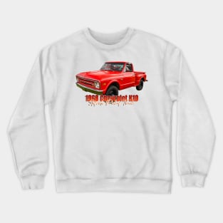 1968 Chevrolet K10 Stepside Pickup Truck Crewneck Sweatshirt